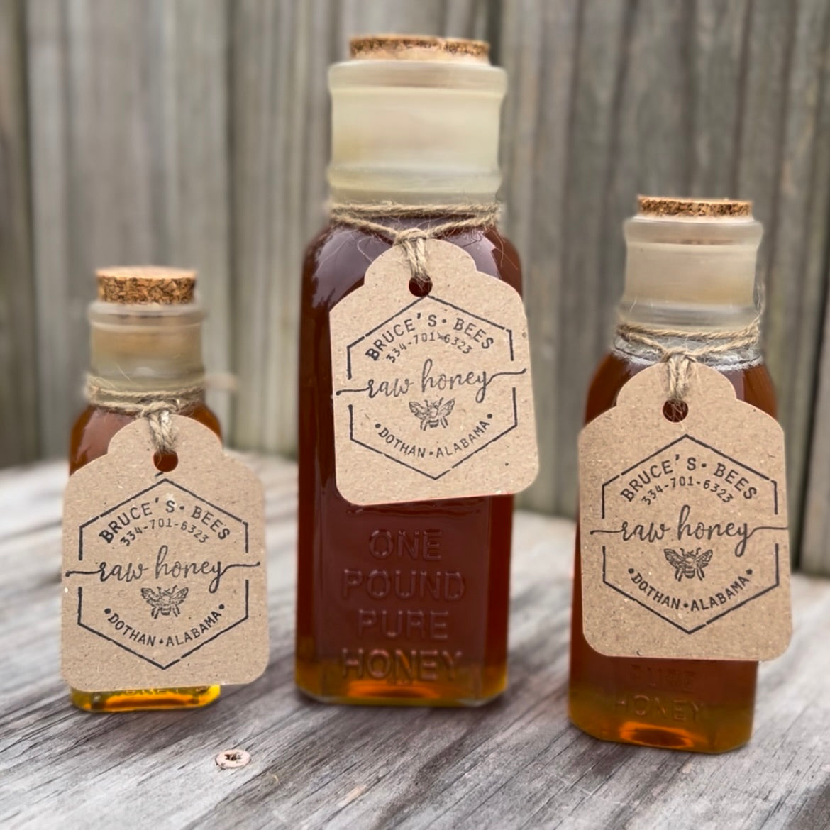 Classic Muth Jars of South Alabama Honey
